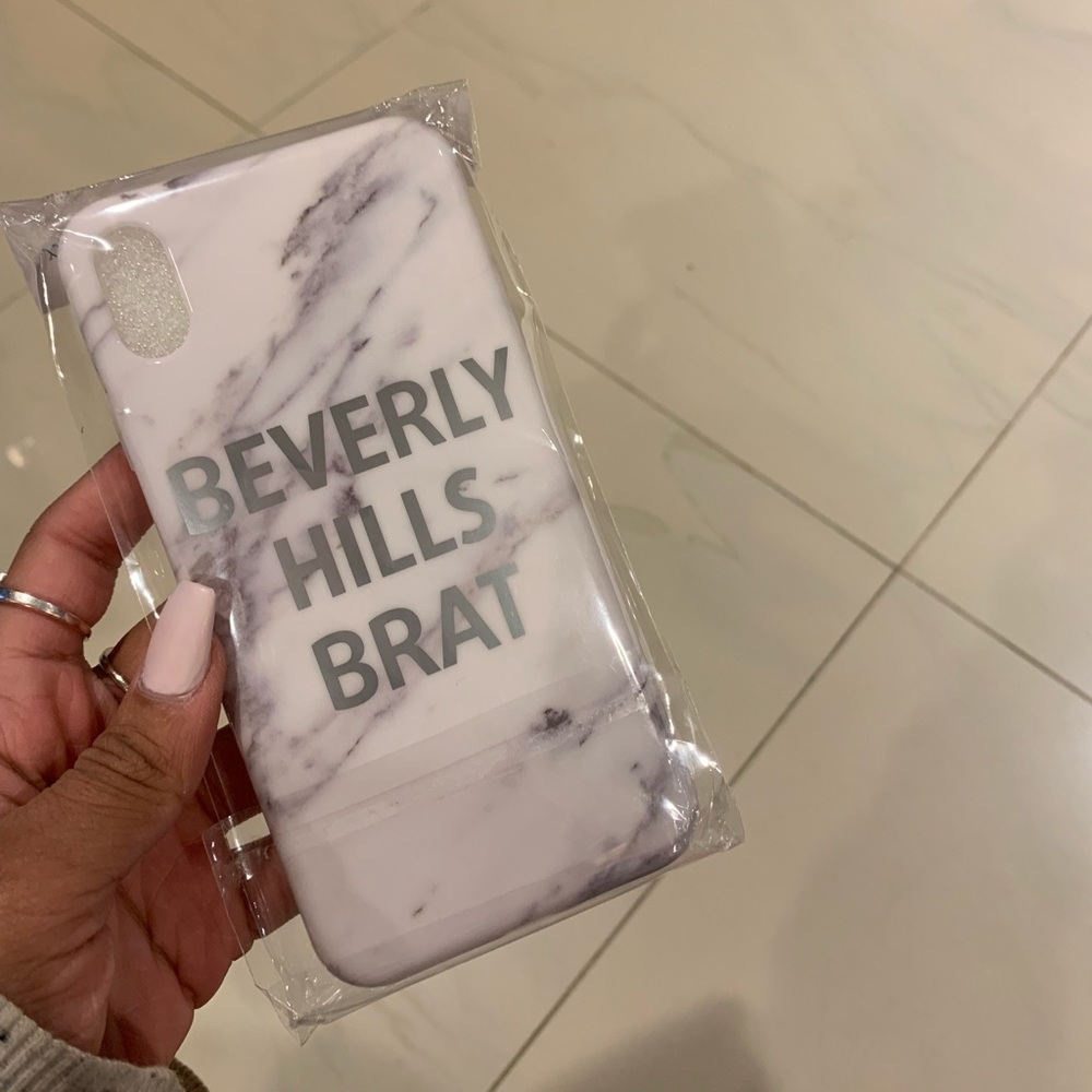 iPhone XS MAX marble phone case.